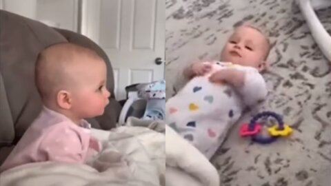 Hilarious compilation of adorable baby's epic dance moves