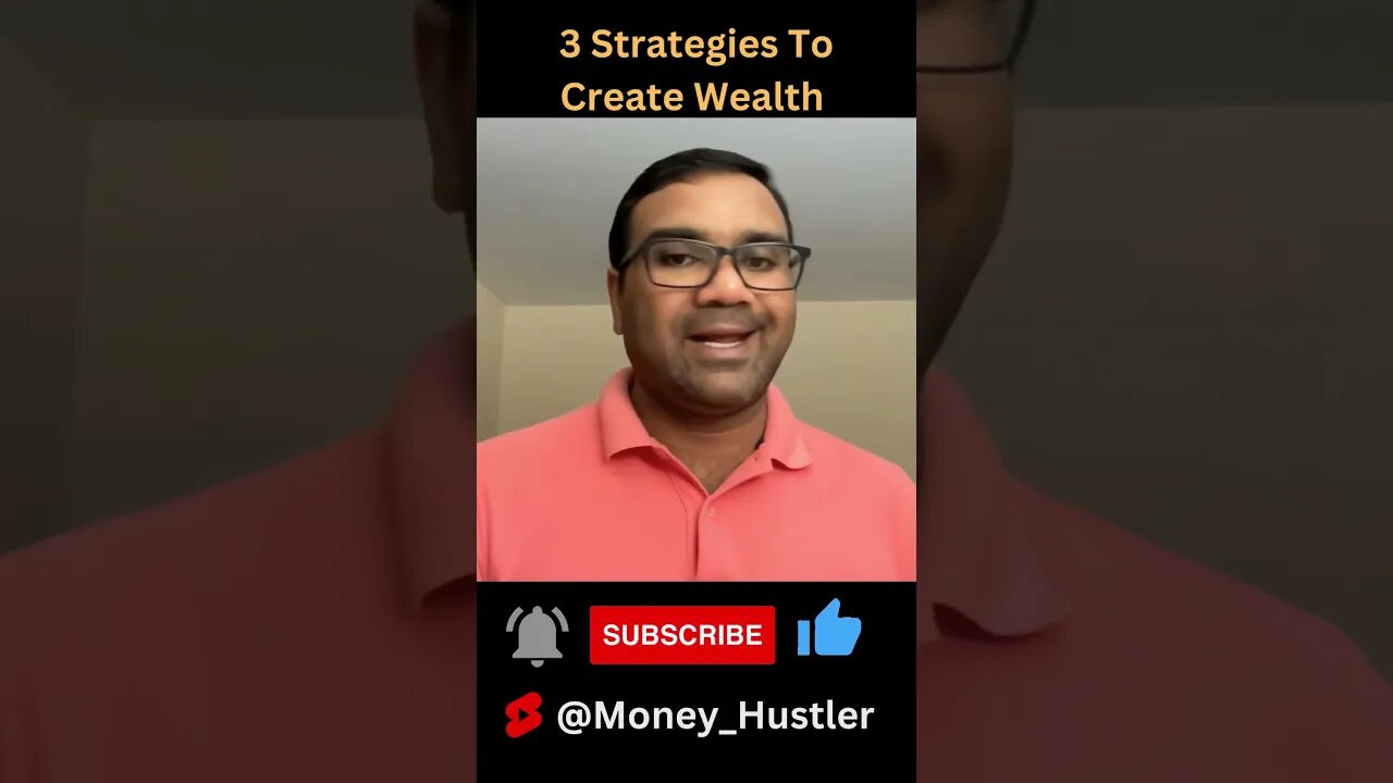 3 Strategies To Create Wealth #shorts #strategies #investing