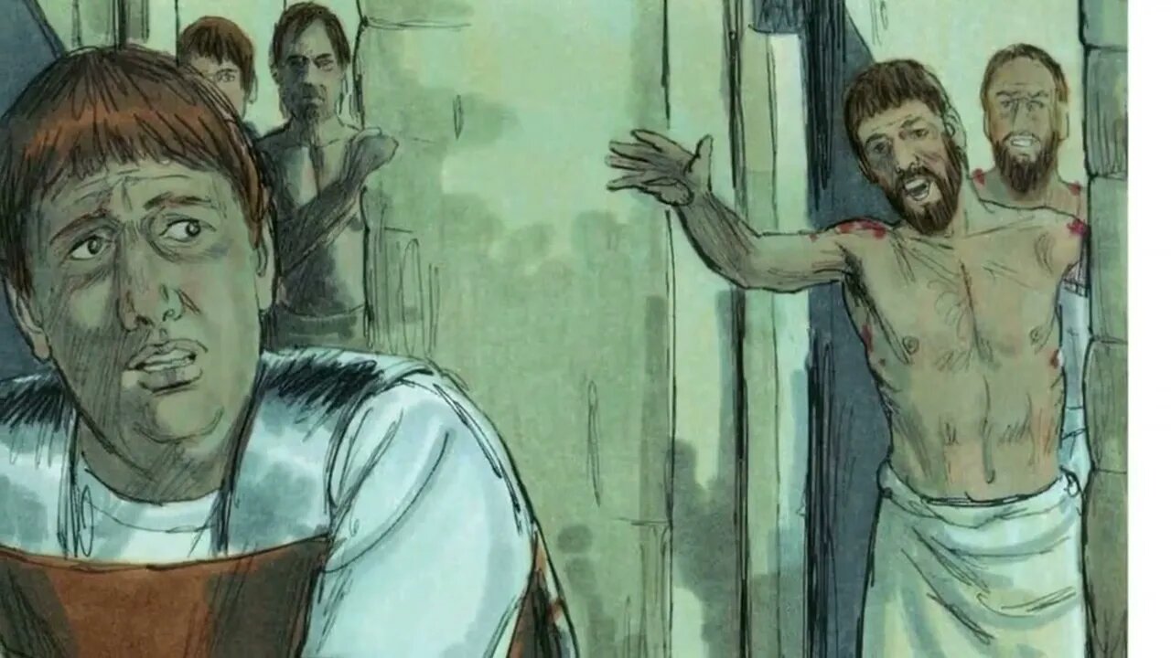 Huichol: Acts 16:16-40 Conversion of the jailer / Conversión del carcelero Hechos 16:16-40