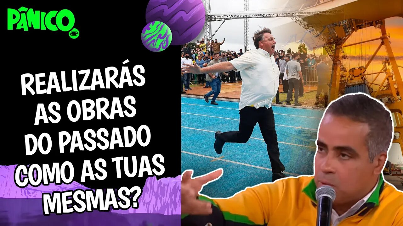 HISTÓRICO DE ATLETA DE BOLSONARO VENCEU O SEDENTARISMO DAS OBRAS PARADAS? Ronaldo Bento comenta