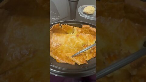 chicken pot pie from Cracker Barrel with Rock Mercury ￼
