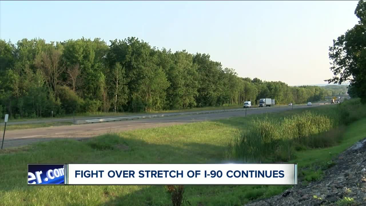 Fight over stretch of I-90 continues