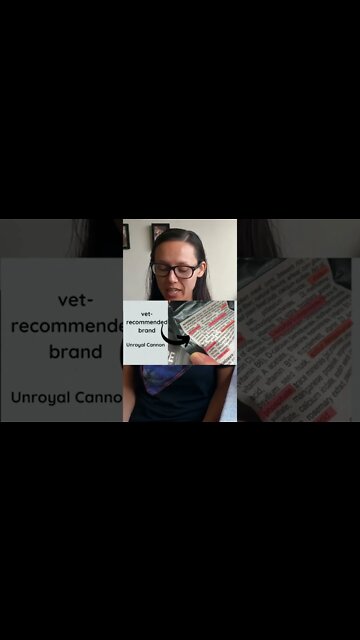 This vet recommended brand has what in it?! #shorts