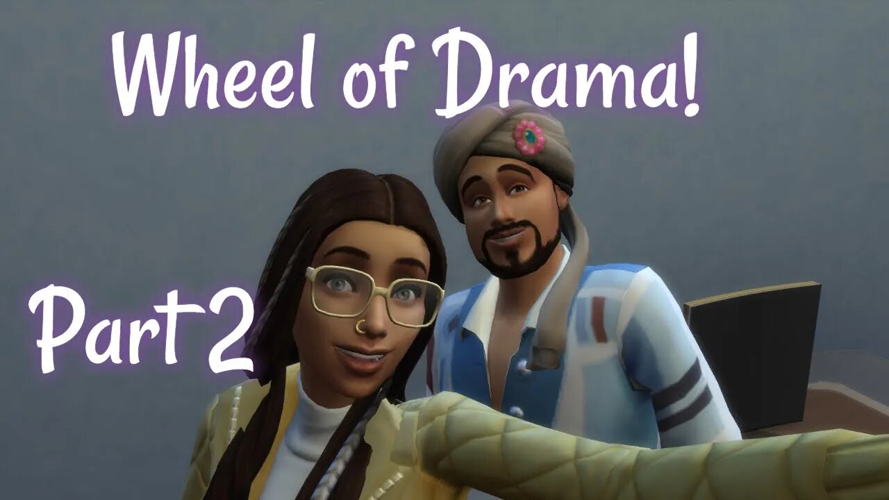 Late Night Sims 4 Chaos! Wheel of Drama Llama! Part Dos