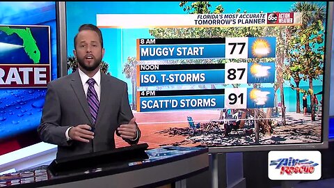 Florida's Most Accurate Forecast with Jason on Saturday, June 29, 2019