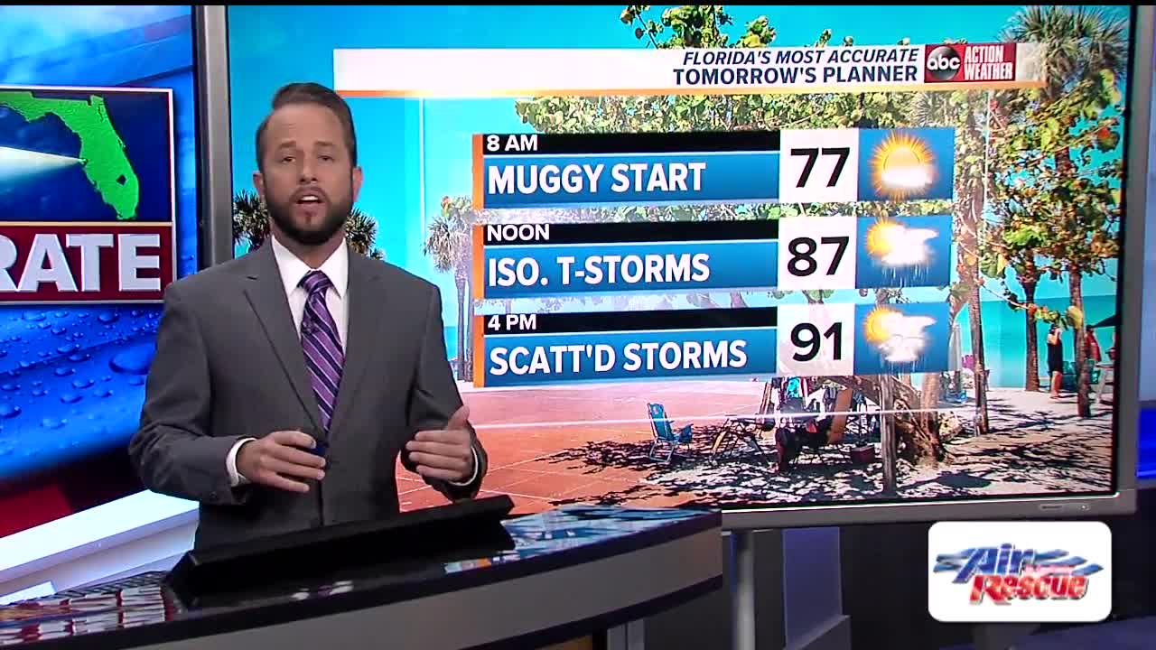 Florida's Most Accurate Forecast with Jason on Saturday, June 29, 2019