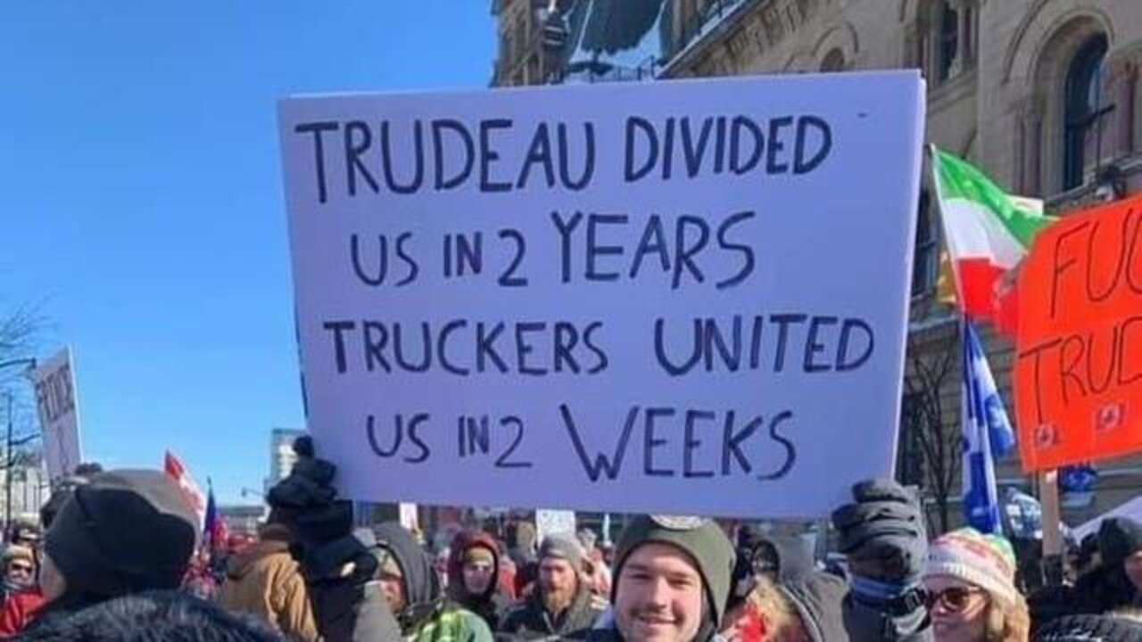 SIMON PARKES ON THE CANADA FREEDOM TRUCKER CONVOY 02/15/2022 - PATRIOT MOVEMENT