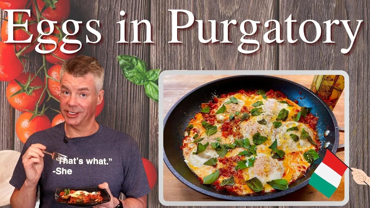 Eggs in Purgatory - Flavor Packed Italian Breakfast Any Time of the Day (4g net carbs)