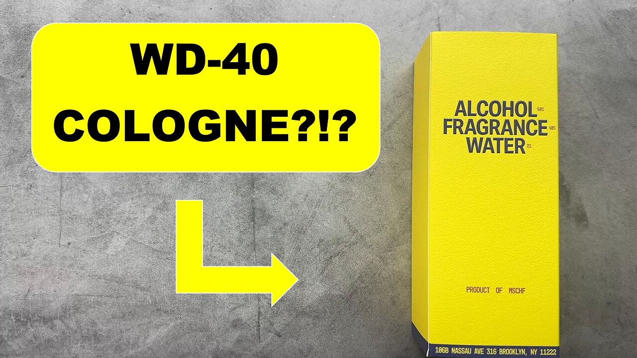 I Tried Some WD-40 Cologne!