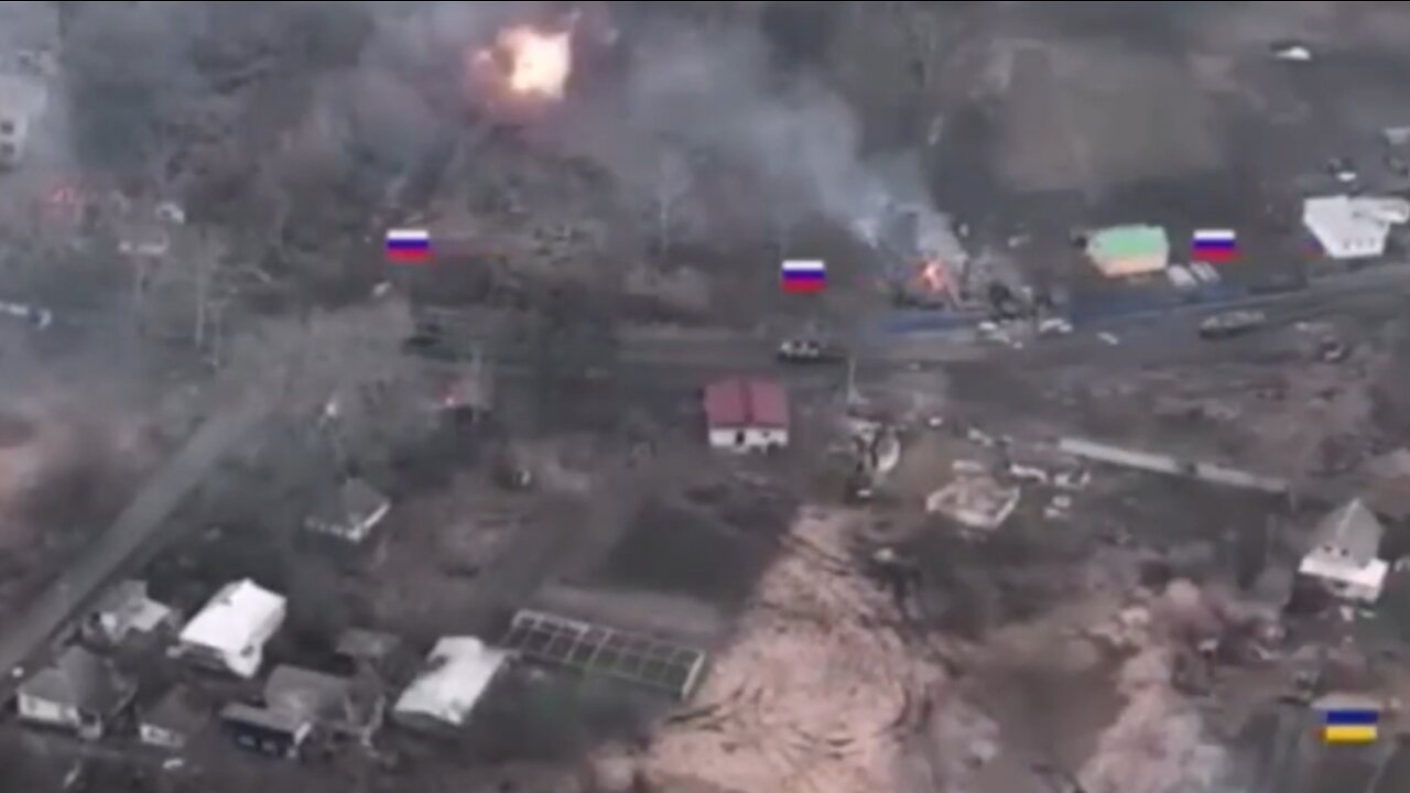 Russian troops are ambushed in a special operations zone by the Ukrainian military.