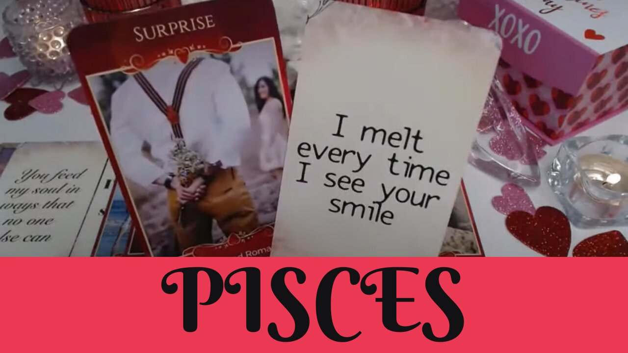 PISCES ♓💖DON'T LOOK BACK!🤯💥A SURPRISE INVITATION IS AHEAD 🥳💐PISCES LOVE TAROT💝