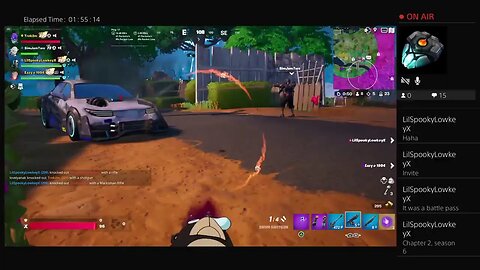 Welcome to Fortnite with Trek2m hunting down looper's with friends and Subs Day 667