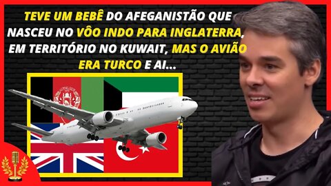 QUAL É A NACIONALIDADE DE UM BEBÊ QUE NASCE NO AVIÃO? | Cortes News Podcast [OFICIAL]