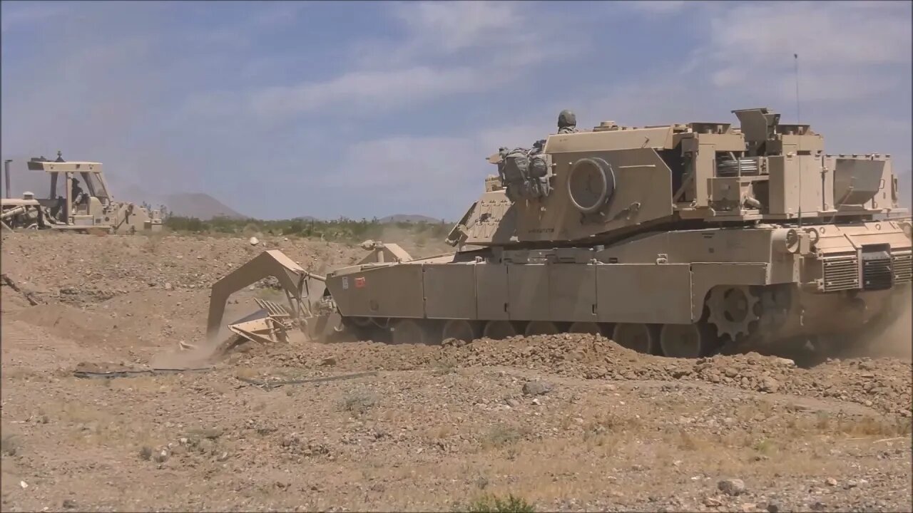 Engineers Conduct Breaching Maneuvers with Assault Breacher Vehicle