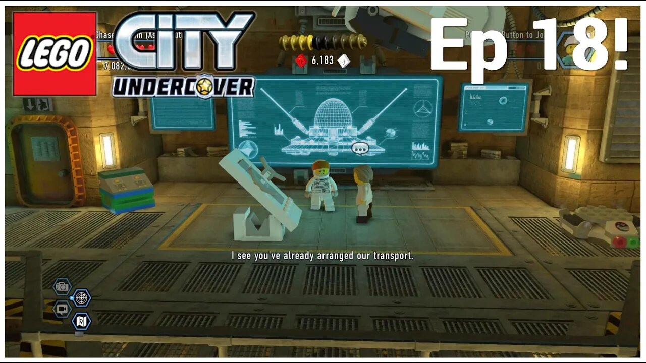 Lego City Undercover: Episode 18: Secret Base: The True Villain Revealed!