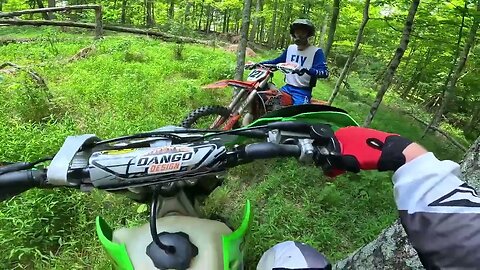 BASHING New Trail on OLD Kawasaki 2 Stroke (2007 KX250 LIVES)