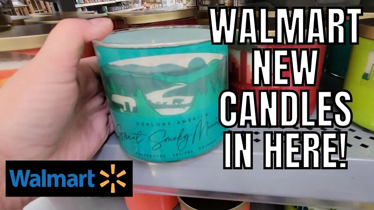 WALMART BROWSE WITH ME | NEW SUMMER CANDLES! | @Walmart #bathandbodyworks