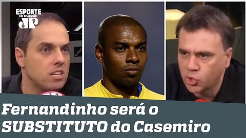 Ele vai jogar! Fernandinho é da PANELINHA do Tite? Veja DEBATE!