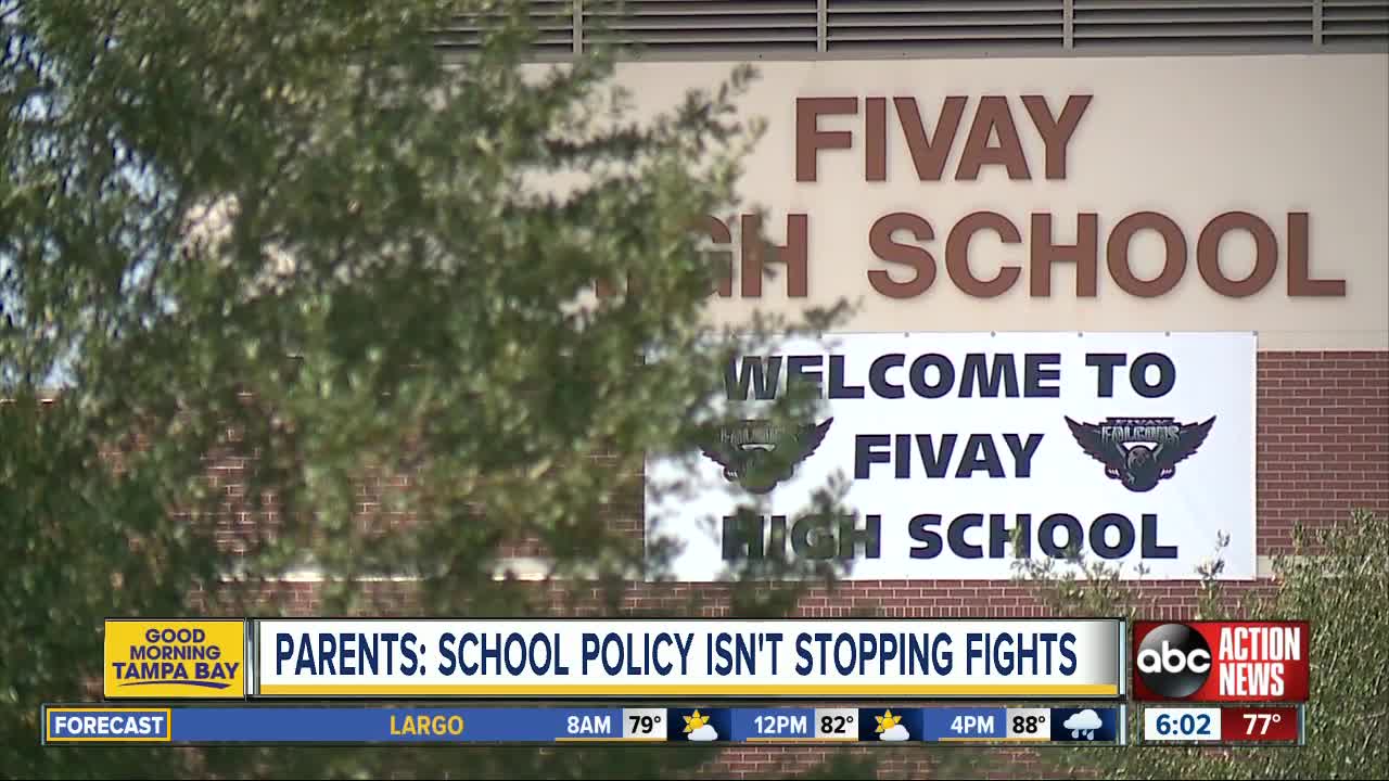 Fights still breaking out at Fivay High School in Pasco