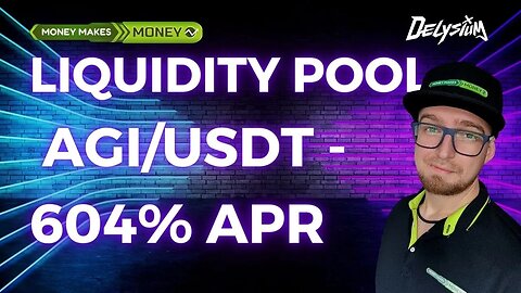 ✅ Poole Płynności - LP Staking na 604% APR - $AGI/USDT 😮