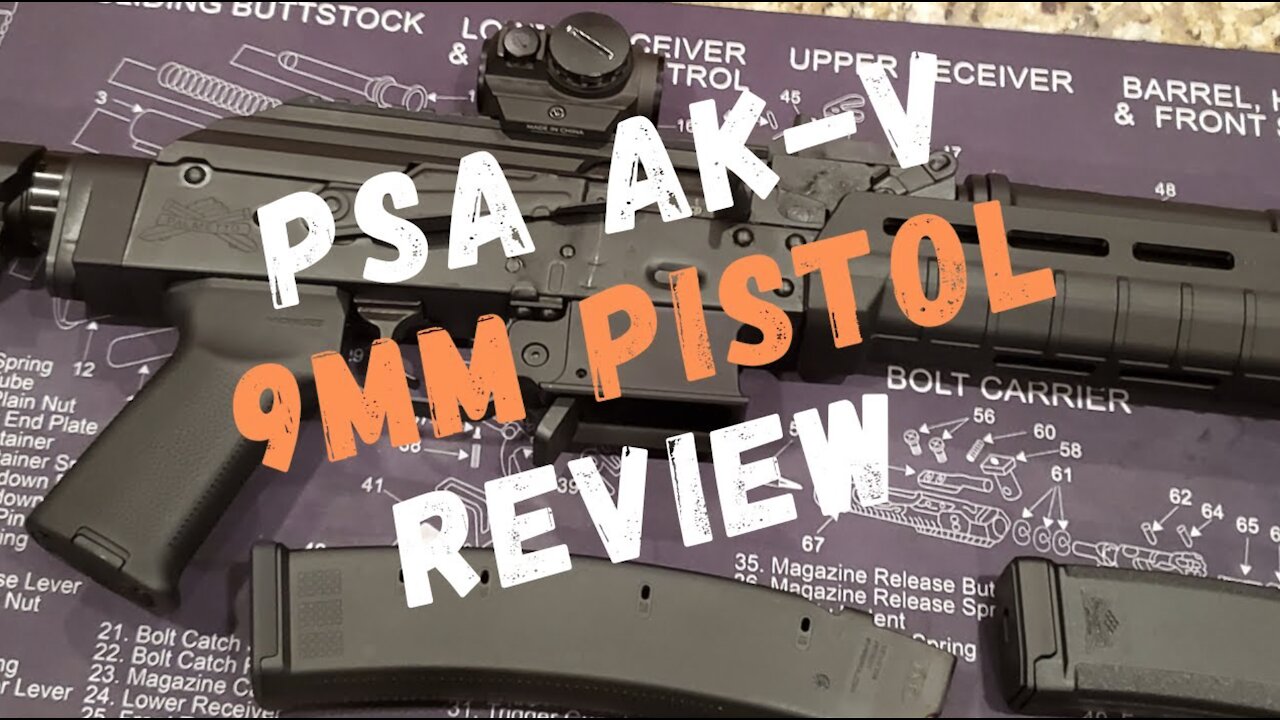 PSA AK-V 9MM MOE SBA3 PISTOL REVIEW | IS IT WORTH THE HYPE?