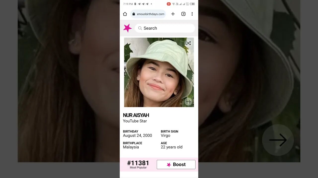 HAPPY 22 BIRTHDAY NUR AISYAH