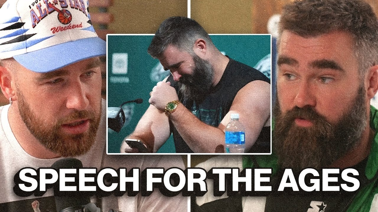 “I had been writing it for 13 years” - Jason and Travis Kelce reflect on powerful retirement speech