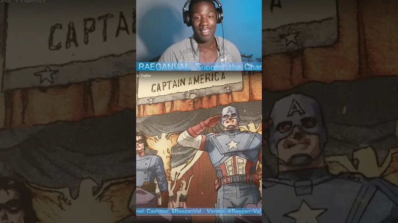 RaeReacts on YT:CAPTIAN AMERICA TOOK THE EASY WAY OUT #shorts