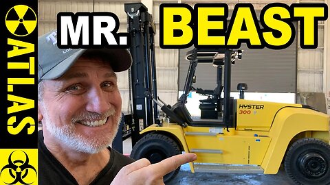 Mr Beast - My New 30,000 lb Hyster forklift - what will he lift??