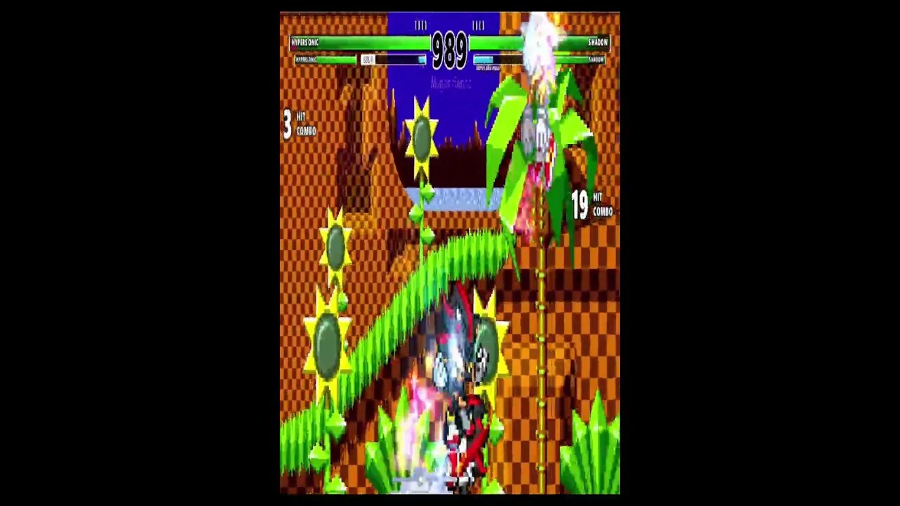 2 Hyper Sonic VS 2 Shadow I Sonic Battle Rematch #shorts #short #shortvideo