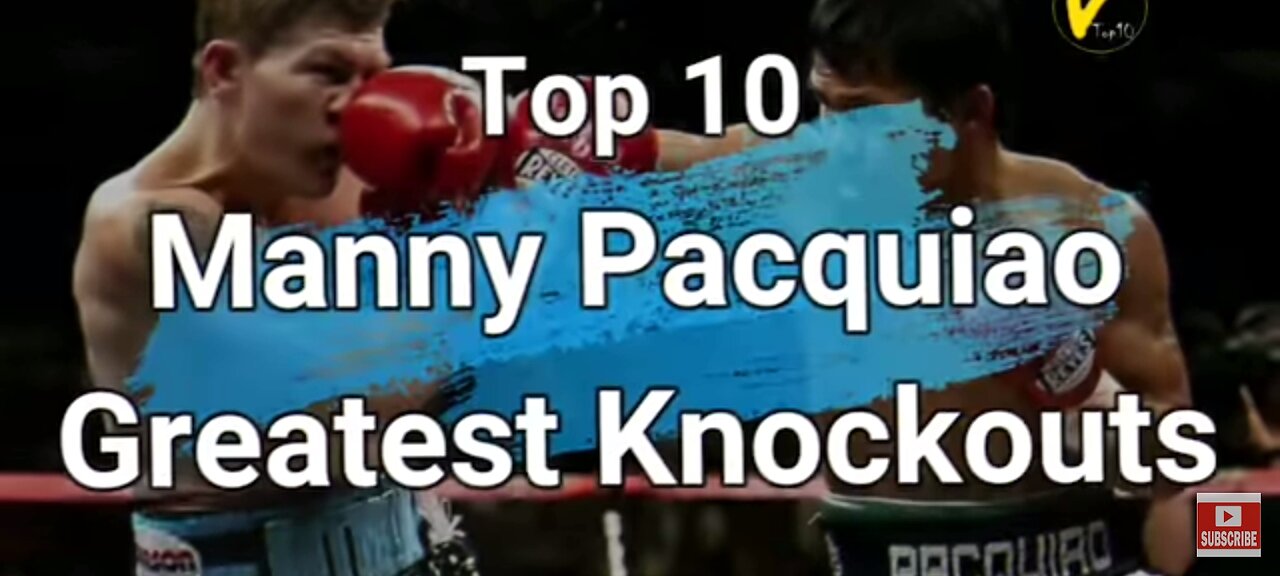 10 GREATEST FIGHT OF MANNY PACMAN