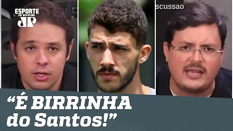 "É BIRRINHA!" Santos "atrapalha" reforço do Flamengo e é CRITICADO!