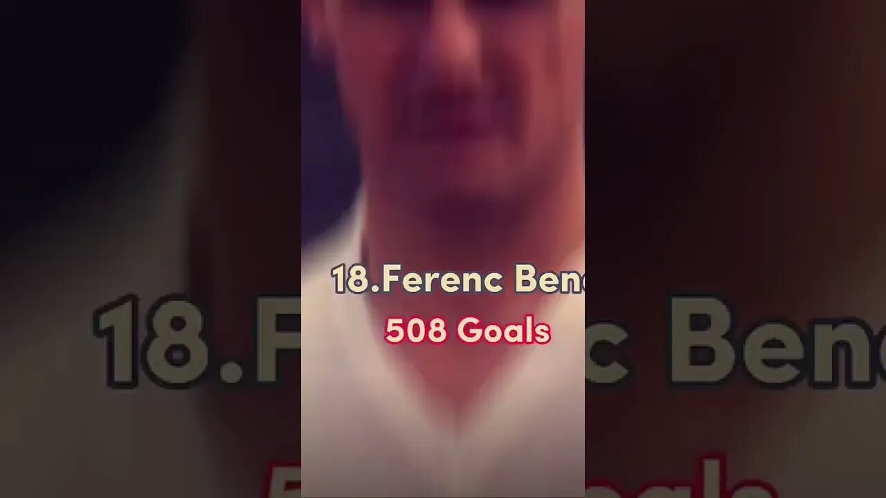 Top 30 players with the most goals in history