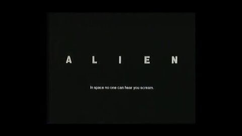 ALIEN (1979) Trailer [#VHSRIP #alientrailer #alienVHS]