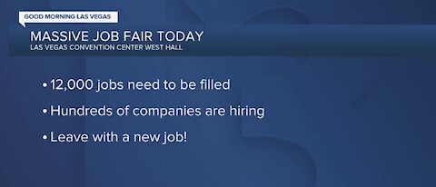 Massive job fair happening today