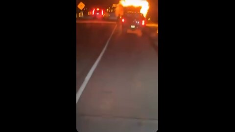 Truck Fire On Highway 401