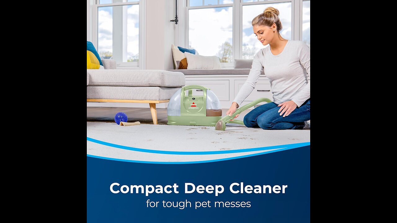 Bissell little green multi-purpose portable carpet and upholstery cleaner