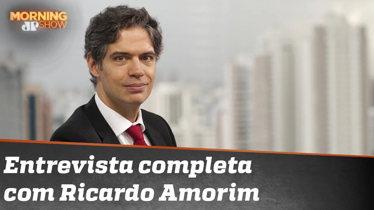 Assista à íntegra da entrevista com Ricardo Amorim