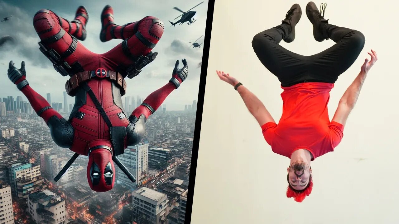 Stunts From Deadpool & Wolverine In Real Life