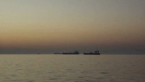 In Bosphorus line of ships stretched for many kilometers, traffic south to north still prohibited