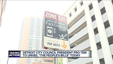 Detroit City Council president pro tem to unveil 'The People's Bills'