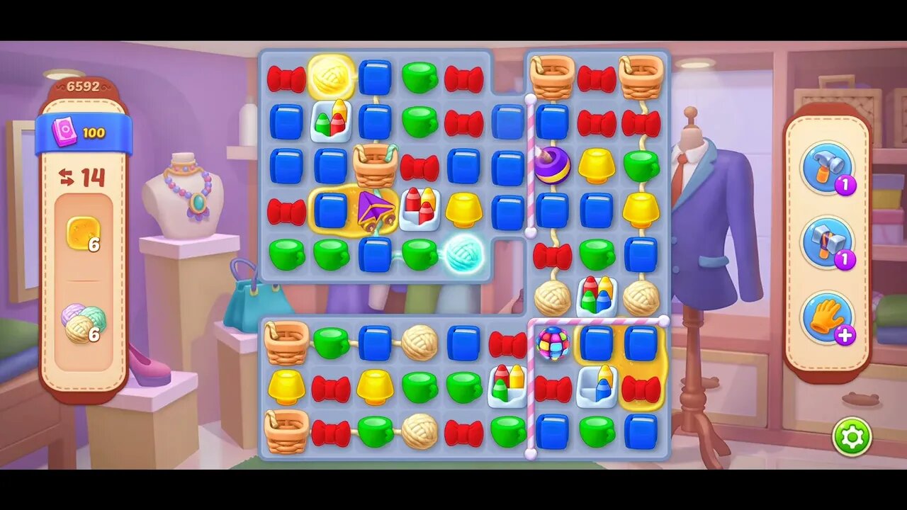 Playrix Homescapes Gameplay Walkthrough Level 6592