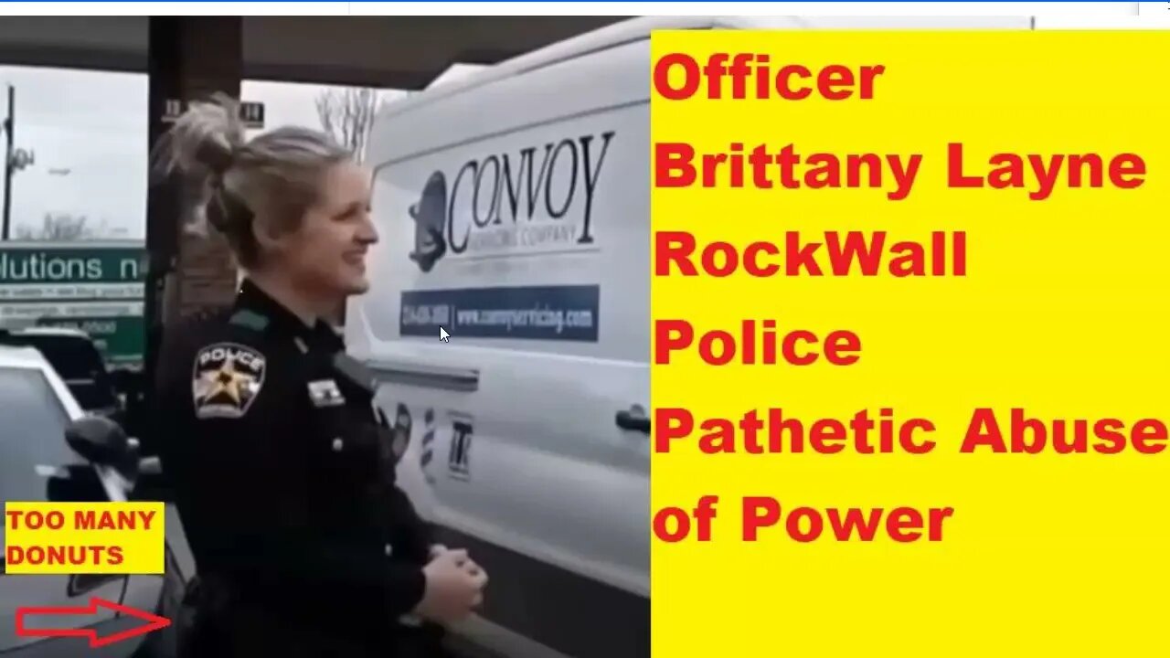 SGT OFFICER BRITTANY LAYNE ROCKWALL POLICE - I LEFT HER A VOICEMAIL