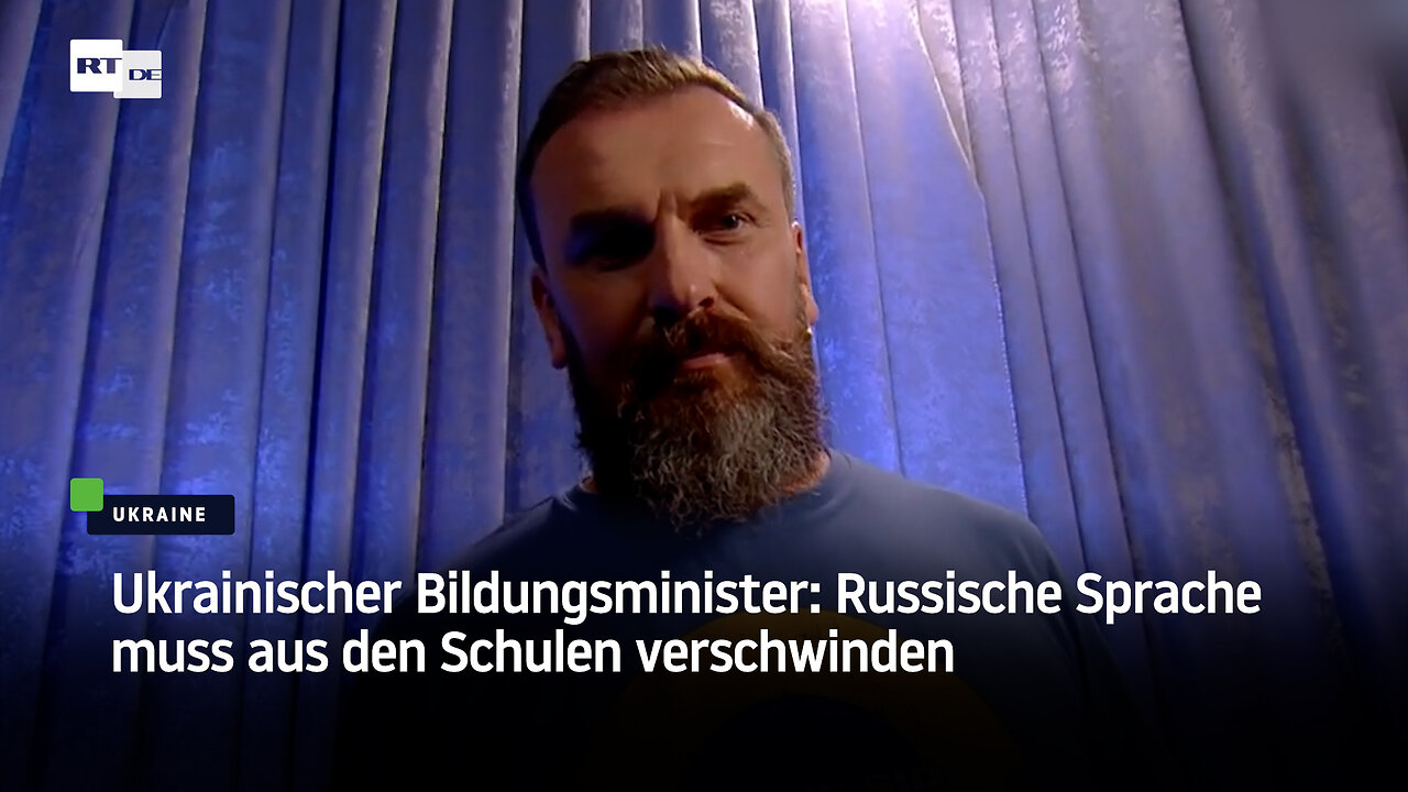 Ukrainischer Bildungsminister: Russische Sprache muss aus den Schulen verschwinden