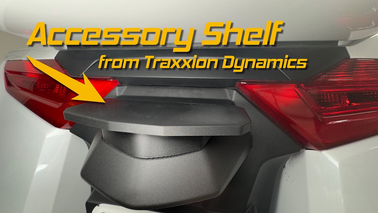 Accessory Shelf for 2018+ Honda Goldwing from Traxxion Dynamics