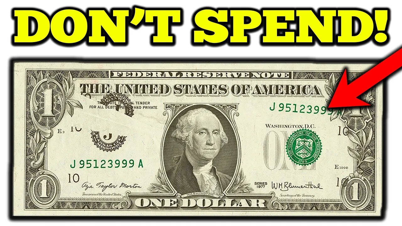 Do Not Spend These Dollar Bills!