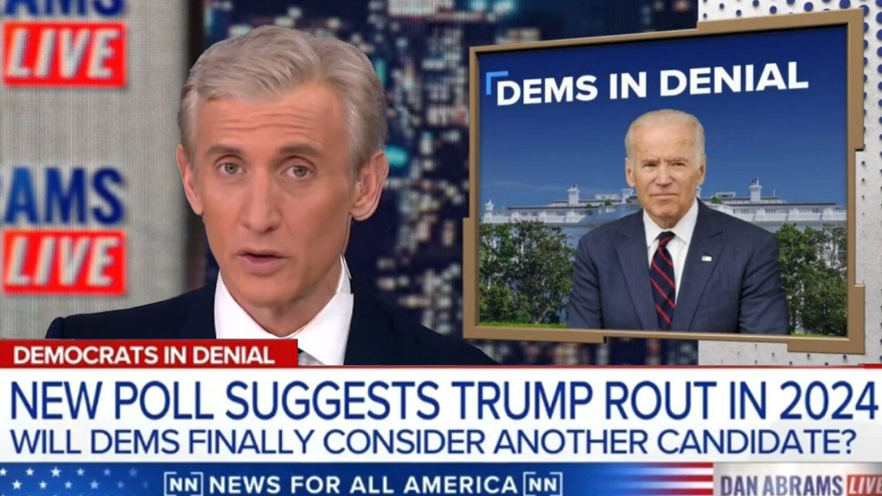 'Trailing Means Losing. He's Losing': Dan Abrams Says Democrats 'Sleepwalking' To Electoral Disaster