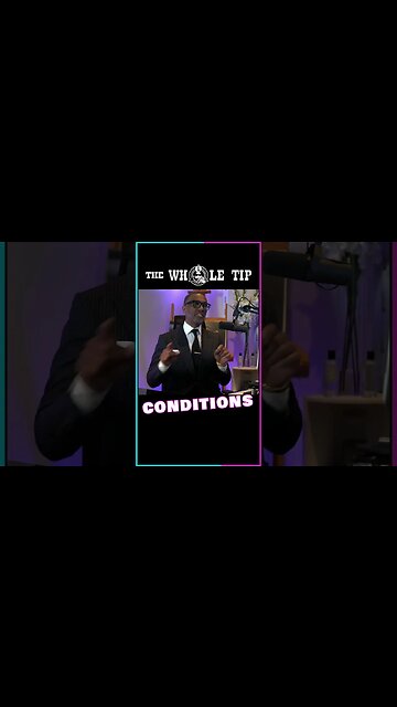 CONDITIONS - KEVIN SAMUELS - the Whole Tip #shorts #short #shortvideo #subscribe #shortsvideo