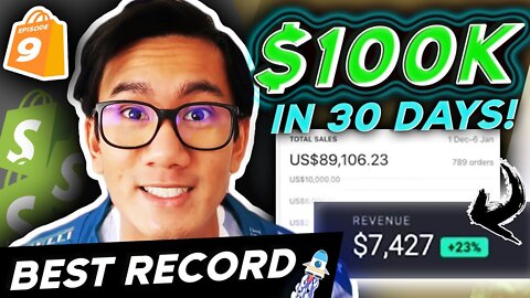 How To Make $100,000 In 30 Days - Shopify Dropshipping (Episode 9)