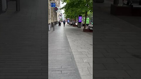 On the way to the clock tower